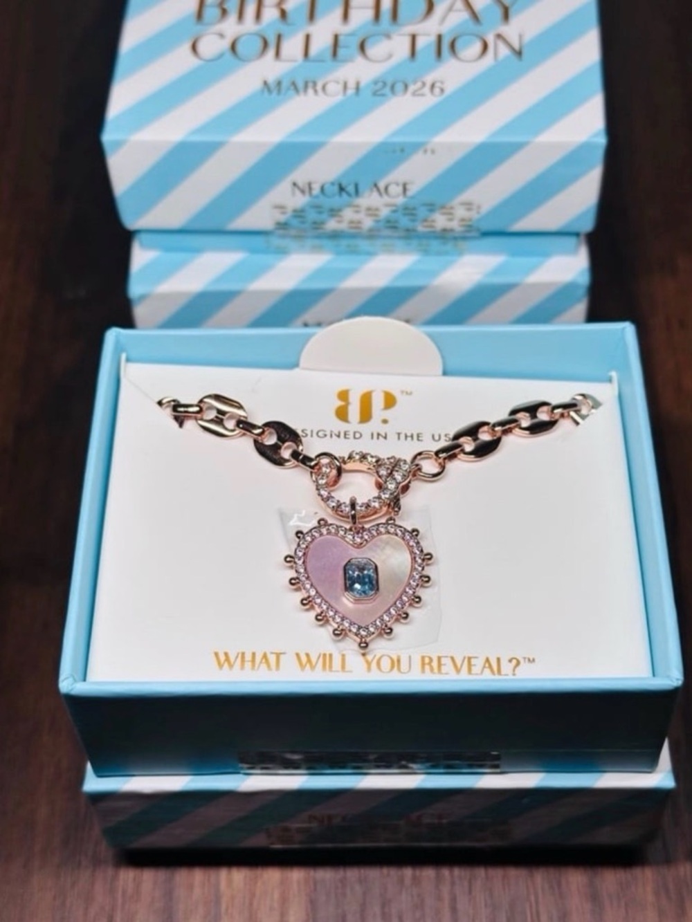 Bomb Party March 2026 Necklace “Follow Your Heart, Always” - Picture 2 of 4